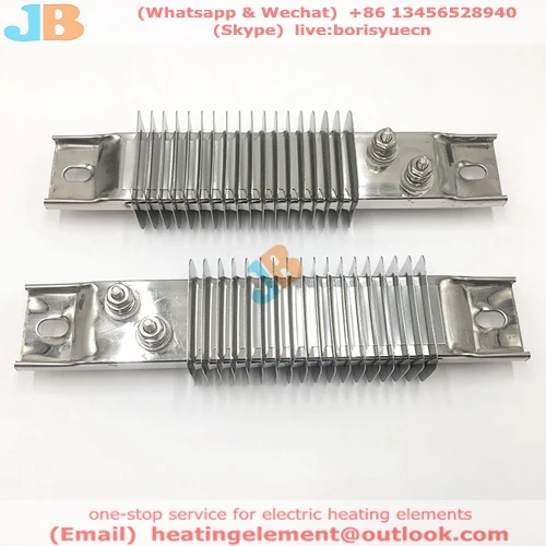 finned strip heater 122