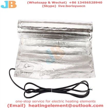 Laminatli polni isitish uchun taglik