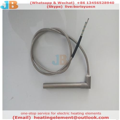 Elektr zanglamaydigan po'latdan yasalgan novda kartrijli isitgich