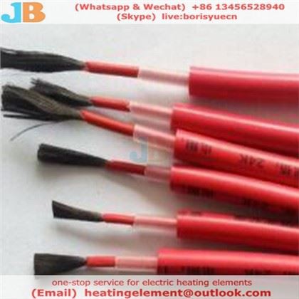 Silikon karbonli tolali isitish kabellari